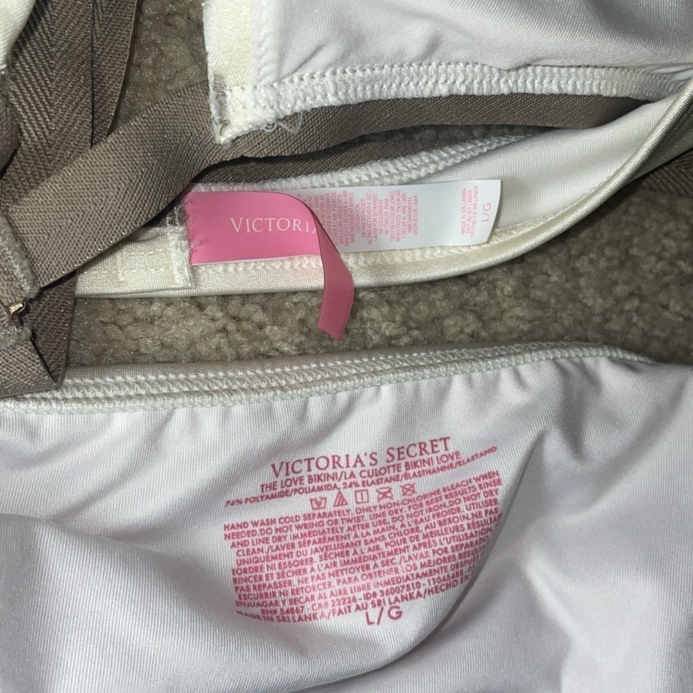 Victoria’s Secret Very Sexy “Love Bikini” Strappy top choker closure Rare - Picture 4 of 7